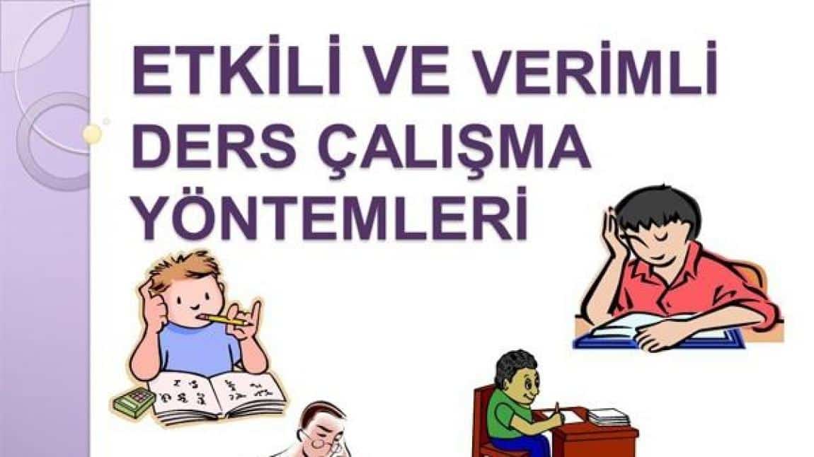 VERİMLİ DERS ÇALIŞMA 