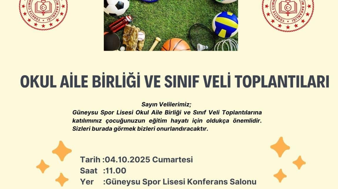 OKUL AİLE BİRLİĞİ  VE SINIF VELİ TOPLANTILARI 